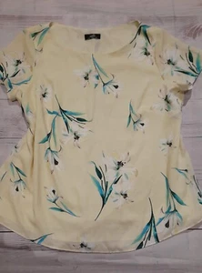 Wallis Tunic blouse Top Size 10 short Sleeve party holiday tp15 - Picture 1 of 3
