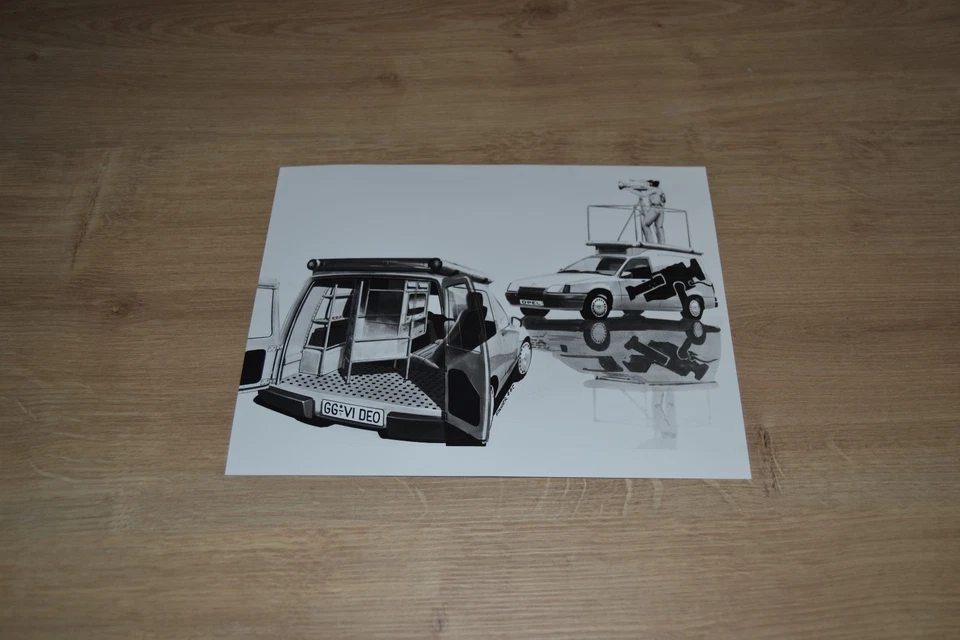 PHOTO DE PRESSE ( PRESS PHOTO ) Opel Kadett Combo TV de 1985 OP687 - Photo 1/1