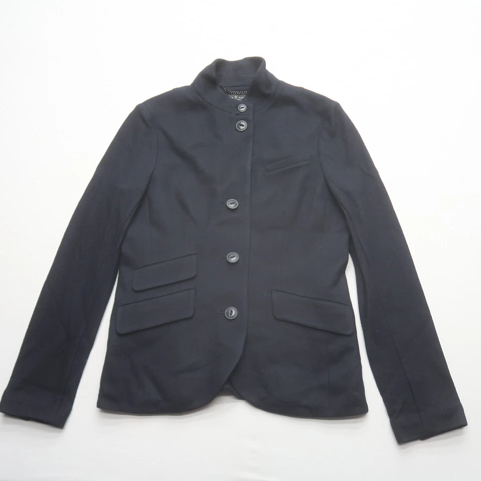 Blazer Rag & Bone Slade en Azul Talla 8 Lana Botón Frontal Chaqueta Foto 1 de 4