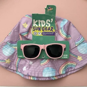 Kids' Sungear Bucket Hat and Sunglasses Set - Picture 1 of 2