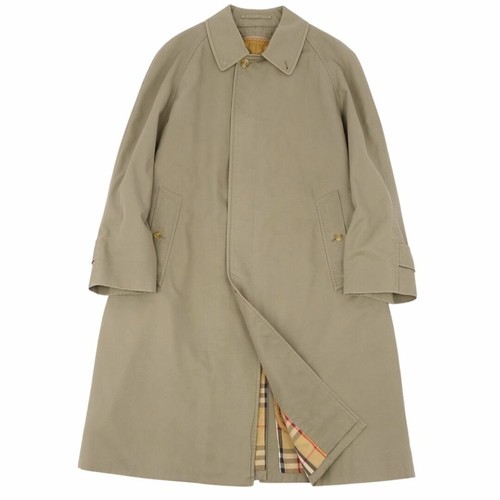 Cappotto Burberry Vintage Burberrys con Fodera Stencolor Balmacan Cotone Usato0