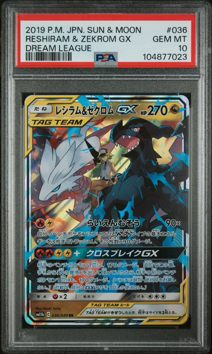 Zekrom Pokémon TCG Professional Sports Authenticator (PSA