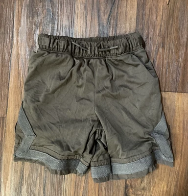 Boys Nike Air Jordan Brown Paris Saint Germain Diamond Shorts - Small 8/10 Years - Image 1 of 4