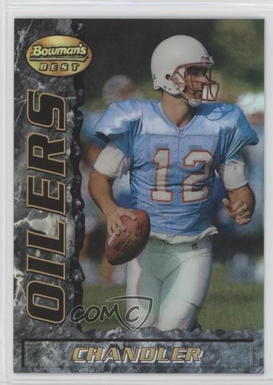 1995 Bowman's Best Refractor Chris Chandler #42 - Image 1 of 2