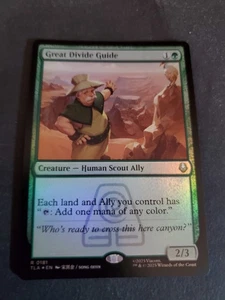 Great Divide Guide Magic The Gathering Avatar The Last Airbender Foil #181 casi nuevo - Imagen 1 de 2