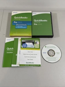 INTUIT QUICKBOOKS PRO 2009 FOR WINDOWS FULL RETAIL US VERSION - Picture 1 of 5