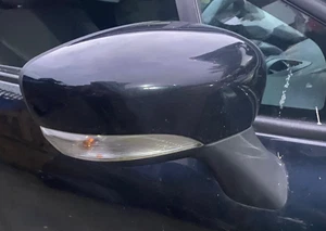 Renault Clio Mk4 2012-2020 - o/s-driver electric wing mirror - black - 414 - Picture 1 of 6