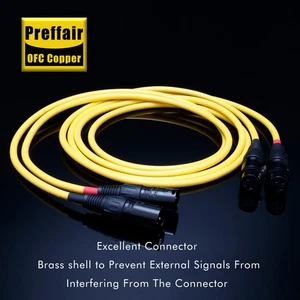 2PCS XLR Cables Signal Wire Female to Male Plug Pair Cord HIFI Audio Connectors - Picture 1 of 7