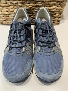 Dansko Henriette Damen Sneaker, Navy Wildleder, 8,5 Freizeit Slipper - Bild 1 von 11