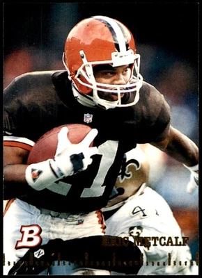 Eric Metcalf 1994 Bowman #214 Browns NFL READ FREE SHIPPING AutographDen - Image 1 of 2