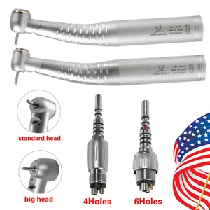 Dental Fiber Optic LED High Speed Turbine Handpiece Led Coupler 4/6Hole Fit KAVO - Picture 1 of 37