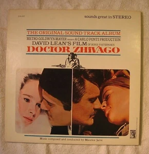 CRANIUM'S soundtrack Maurice Jarre DOCTOR ZHIVAGO orig stereo Lp DELUX ED w/book - Picture 1 of 9