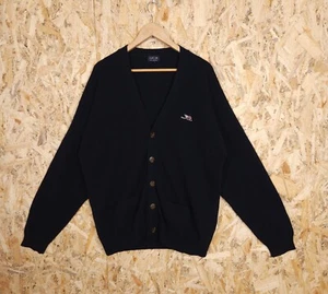 Vintage GANT Wool Cardigan V-neck Mens size L-XL - Picture 1 of 8