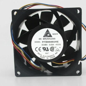 Cooling fan PFB0848UHE for Delta 4-pin Double Ball Bearing 48V 0.65A 80*80*38mm - Picture 1 of 4