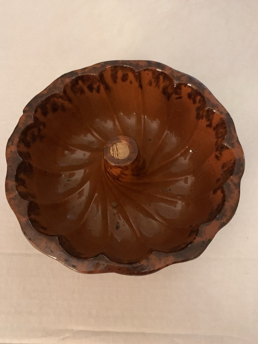 1800年代 アメリカ 無地 レッドウェア皿 プレート アンティーク 19世紀アメリカ 無地レッドウェア皿 / United States 19th C