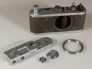 PRL) FOTOCAMERA ANALOGICA CAMERA BODY CALOTTA COLLEZIONE COLLECTION SPARE PARTS - Imagen 1 de 6
