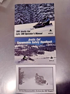 Arctic Cat Snowmobile Owner's Manual, 1991 Lynx 300, 2254-614 - Picture 1 of 1