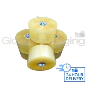 18 ROTOLI DI UMAX LUNGHEZZA EXTRA 50mm x 150M IMBALLAGGIO NASTRO BONUS TRASPARENTE - Foto 1 di 6