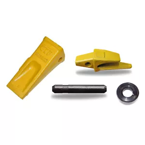 J300 WELD-ON ADAPTER + TOOTH + HARDWARE FOR PART 1U3302 1U-3302 3G6304 3G-6304 - Picture 1 of 5