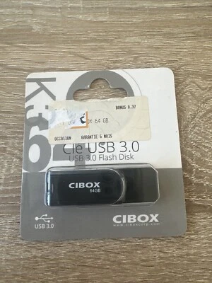 Clé USB 3.0 Lexar JumpDrive 64 GB Cibox - Photo 1/2