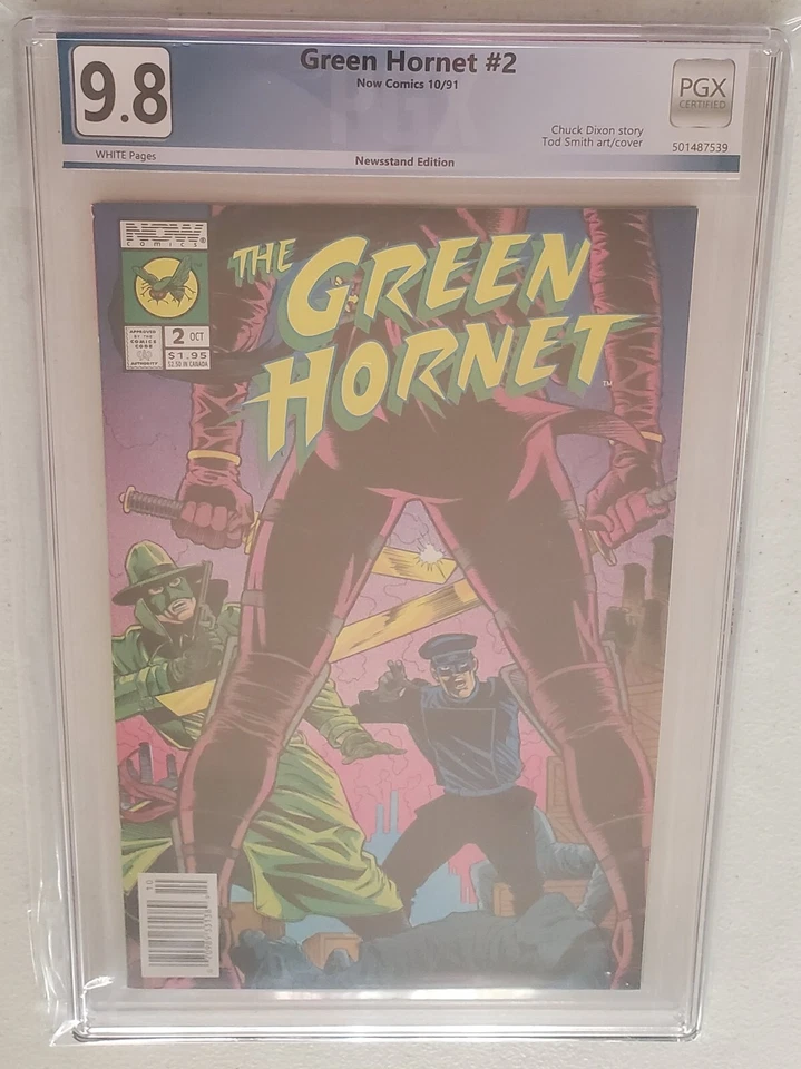 The Green Hornet #1 Newsstand Variant (NOW Comics September 1991)
