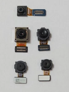 Módulos de cámara trasera delantera Samsung Galaxy A12 A125U JUEGO COMPLETO (5) OEM Original EE. UU. - Imagen 1 de 2
