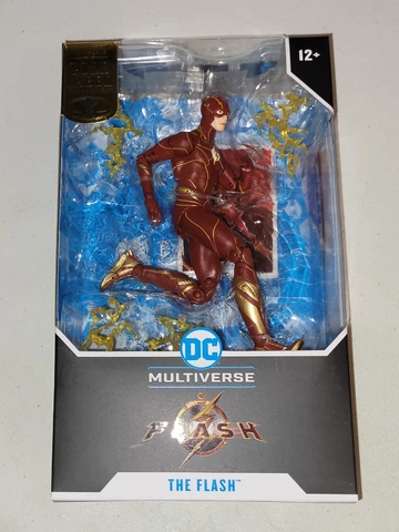 McFarlane DC The Flash Movie Speed Force Variant Gold Label 7" Action Figure Cover