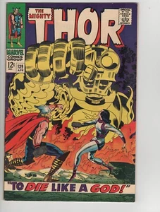 Thor #140 FN+ to FN/VF Stan Lee Jack Kirby Growing Man; Sif, Kang, Jinni Devil A - Picture 1 of 2
