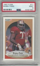 1990 Fleer Football #11 Bubba Paris Psa 9