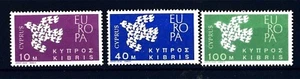 CYPRUS - CIPRO - 1962 - Europa (1961) - Serie completa - MNH (D) - Imagen 1 de 1