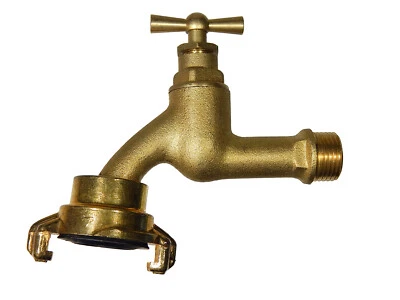 Robinet 1/2 " Ag Et Raccord Rapide (Geka-Kompatibel), Mat - Photo 1/3