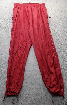 Pantalones de Lluvia Elite Para Hombre Talla 3XL Rojo Malla Forrados Bolsillos Cintura Elástica Cremallera al Tobillo Foto 1 de 4