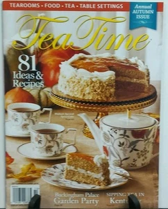 Tea Time September October 2016 Autumn Issue 81 Ideas & Recipes FREE SHIPPING - Picture 1 of 1