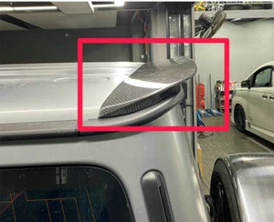 Real Carbon Rear Roof Spoiler For MERCEDES BENZ G Class W463A W464 G63 G550 AMG - Picture 1 of 8