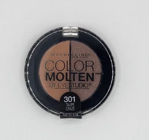 NEW Maybelline Color Molten Eyeshadow Duo 301 Taupe Craze - Picture 1 of 1