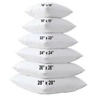 Cushion Pads Inners Hollow Fibre Filled Inserts 16"18"20" 22" 24" All Sizes