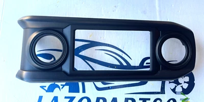 Toyota Tacoma 2016-2023 tablero radio bisel negro OEM Foto 1 de 4