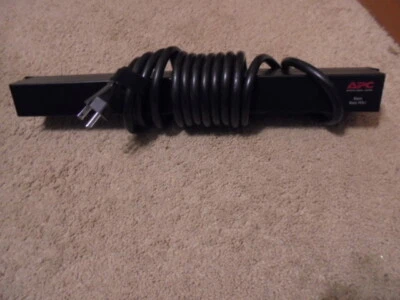 APC AP9563 10-Port Basic Rack-Mount PDU Power Distribution Strip w/ Ears - Image 1 of 3