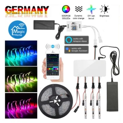 WiFi Controller RGB LED Streifen WS2811 IC 5050 Adressierbarer Dreamcolor stripe - Bild 1 von 4