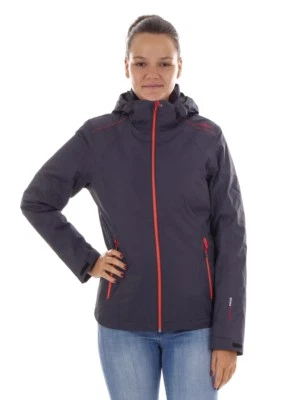 Chaqueta funcional CMP 2En1 chaqueta acolchada gris capucha Thinsulate™ cálida Foto 1 de 4