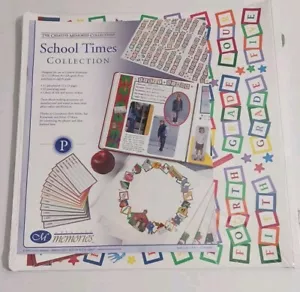 Neu in Verpackung Creative Memories SCHULZEITEN Sammlung 12 x 12 Seiten Karten Aufkleber - Bild 1 von 12
