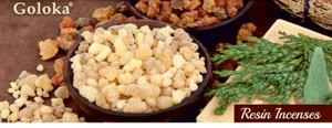 Natural Goloka Incense Resins Frankincense,Myrrh, Dragons Blood, Benzion,Copal - Picture 1 of 13