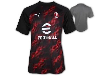AC Milán Aufwärmtrikot 23 24 PUMA AC Milan Prematch Jersey Acm Camiseta Gr.M-3XL - Imagen 1 de 4