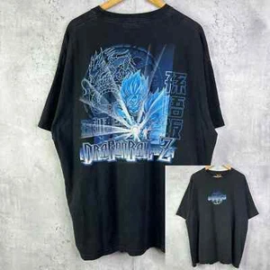 Vintage 2001 Dragon Ball Z Goku and Gohan Black Tee Shirt - Picture 1 of 14