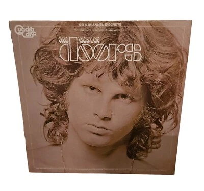 The Best Of The Doors LP by The Doors Vinyl quadraphonic 1973 VG+ EQ-5035 W/hype - Image 1 of 3