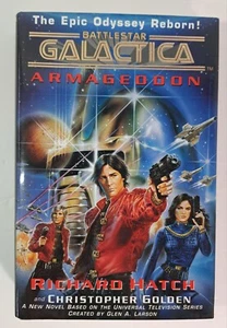 Battlestar Galactica Armageddon Limited Gold Edition - Signed by Richard Hatch - Picture 1 of 6