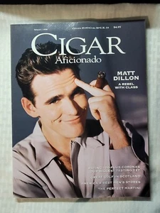 Cigar Aficionado Magazine - Matt Dillon -Spring 1996 - Very Good Condition - Picture 1 of 1