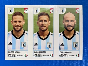 Panini Fußball Figuren 2020-21 2021 Nr.724 De Col/Chiosa/Costa ENTELLA - Bild 1 von 1