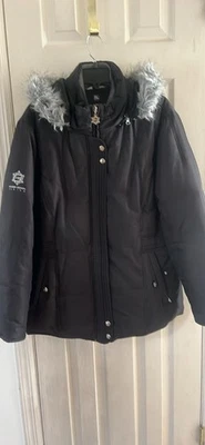 Casaco preto feminino Free Country Power Down Series GG  - Imagem 1 de 4