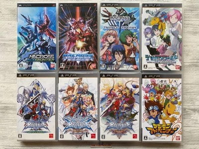 SONY PSP Macross & Blazblue & Digimon World & Adventure 2 set from Japan - Image 1 of 4